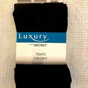 SECRET Sz D Luxury Opaque Silky  Tights